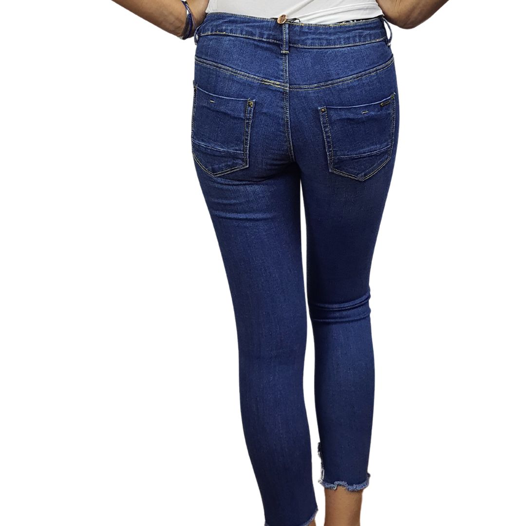 Jeans Vero Moda Azul Oscuro Style GOAT 9/10 LW X-SLIM JEANS(UR)