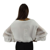 Blusa Vero Moda Blanco Style KYNA 1/2 TOP(VMC-SL)