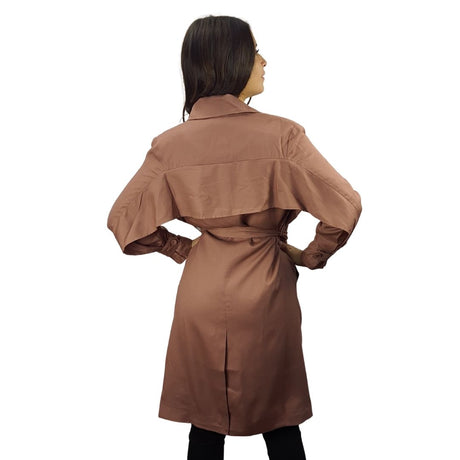 Blazer Vero moda Rosa Vieja  Style DAPPLE L/S COAT(VMC-NR)