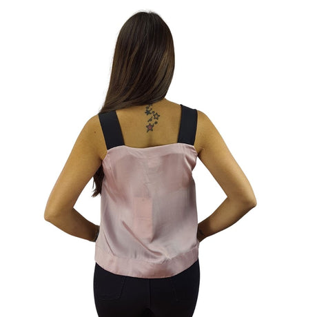 Top Vero Moda Rosado Style HENRY SOLID S/L TOP(HOMEWEAR)
