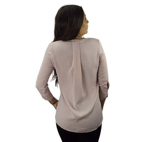 Blusa  Vero Moda Rosa Vieja  Style EILEEN 3/4 TOP(VMC-TP)