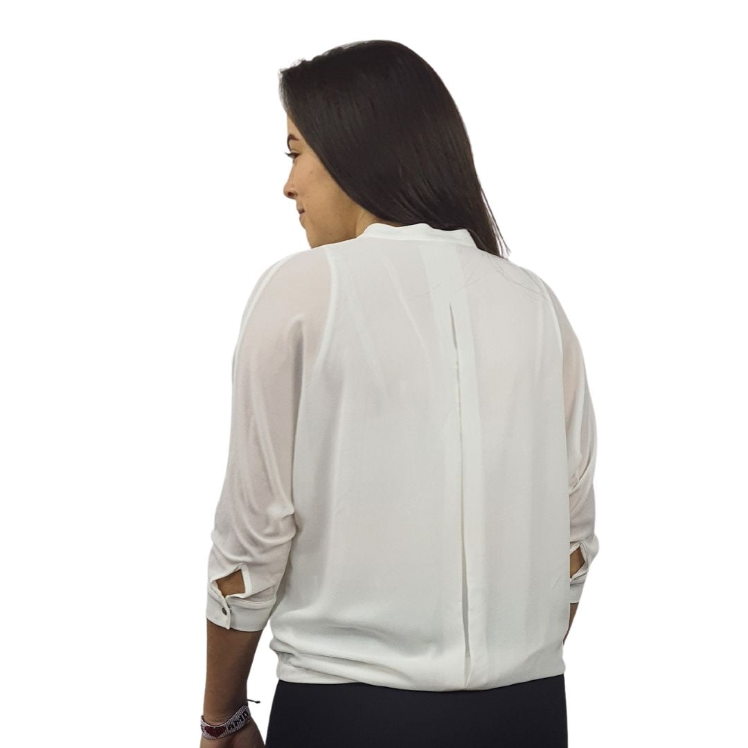 Blusa Vero Moda Blanco Style BEAGLE 3/4 SHIRT(VMC-RN)