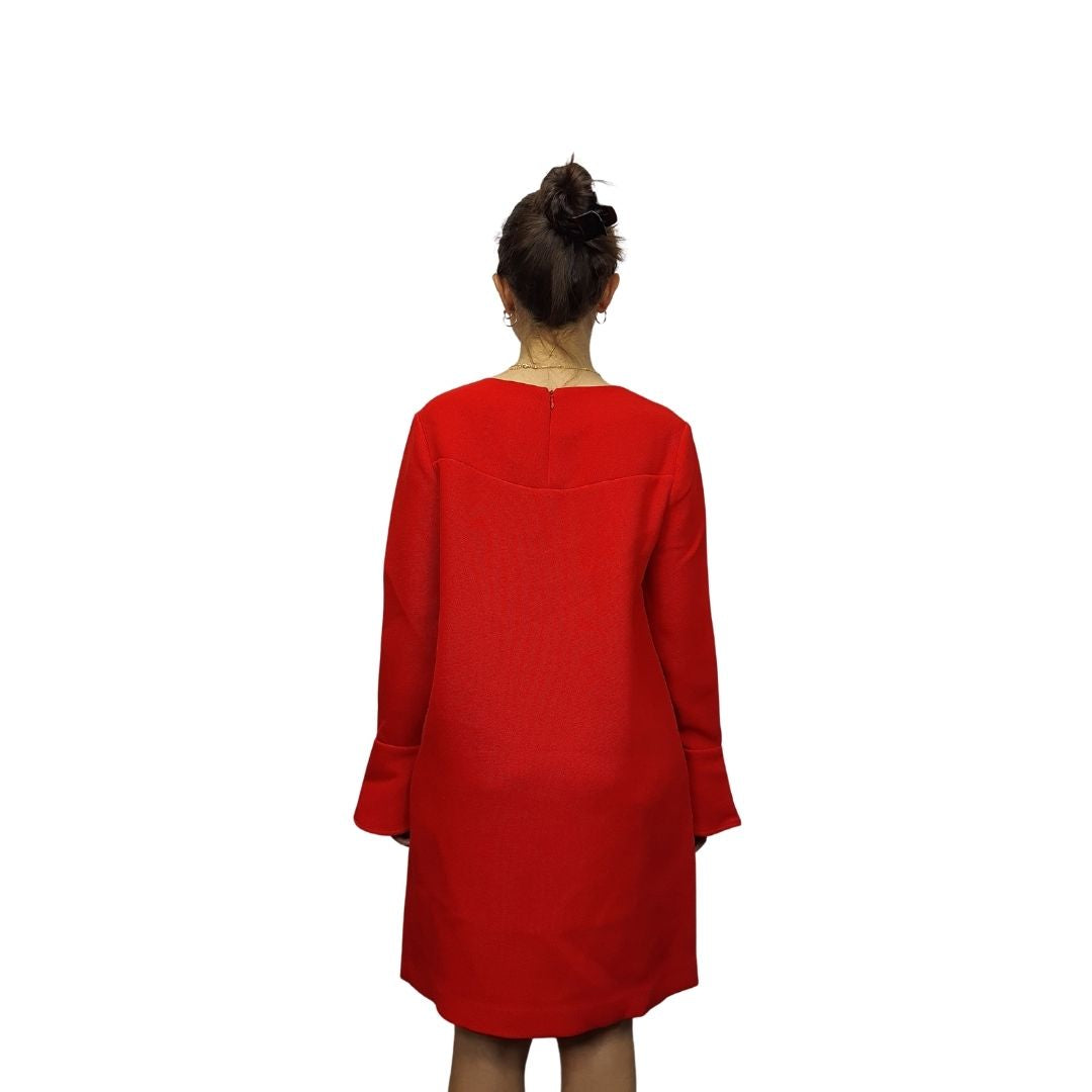 Vestido  Vero Moda Rojo Style LOOP L/S DRESS(VMC-PM-ET-2)