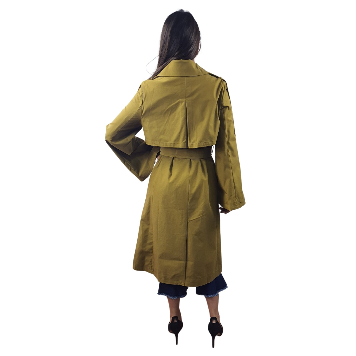 Blazer Vero Moda Verde Oscuro Style LEAF L/S COAT(VMC-DR)