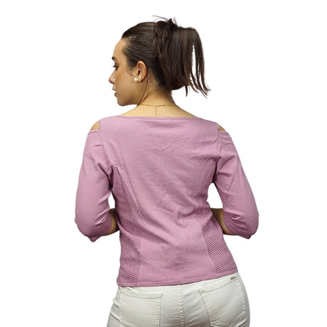 Blusa Vero Moda Lila Style GRAPE 1/2 KNIT(NL)