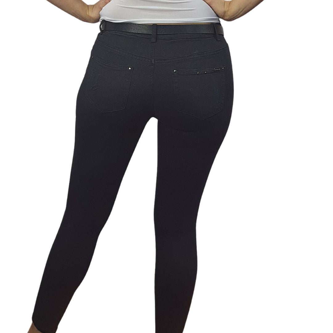 Jeans Vero Moda Negro Style UNA 9/10 X-SLIM JEANS(MM)-OR