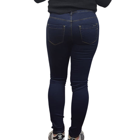 Jeans Vero Moda Azul Oscuro Style COACH MID WAIST X-SLIM JEANS(MW-EC-1)