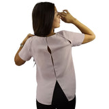 Blusa  Vero Moda Rosa Vieja  Style ELVA S/S WOVEN TOP(VMC-TP)
