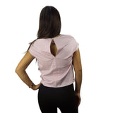 Blusa Vero moda Rosa Vieja Style LAN S/S JERSEY TOP(VMC-TP)