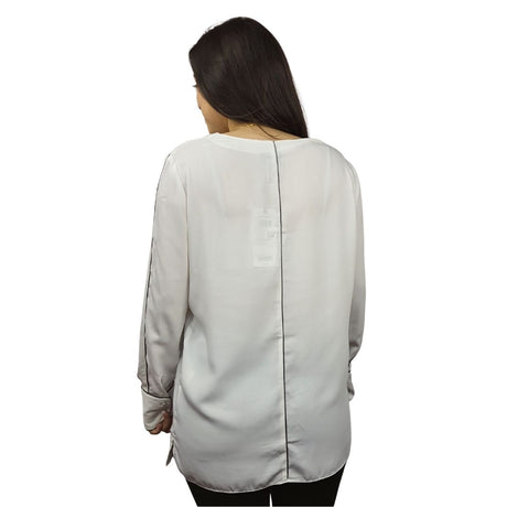 Blusa Vero Moda Blanco Style BEA L/S TOP(MM)