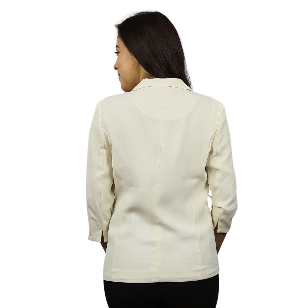 Blazer Vero Moda Blanco Style MAGGIE 3/4 BLAZER(VMC-NR)