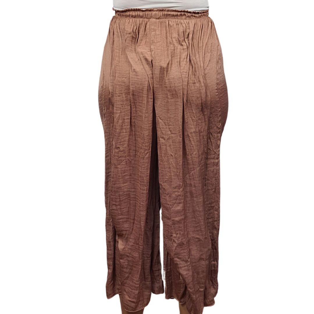 Pantalon de Pijama Vero Moda Marron Claro Style TAYLOR 7/8 PAJAMA PANTS(HOMEWEAR)