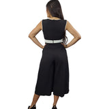 Entero Vero Moda Negro Style PEAR 7/8 WIDE CATSUIT(VMC-MP)