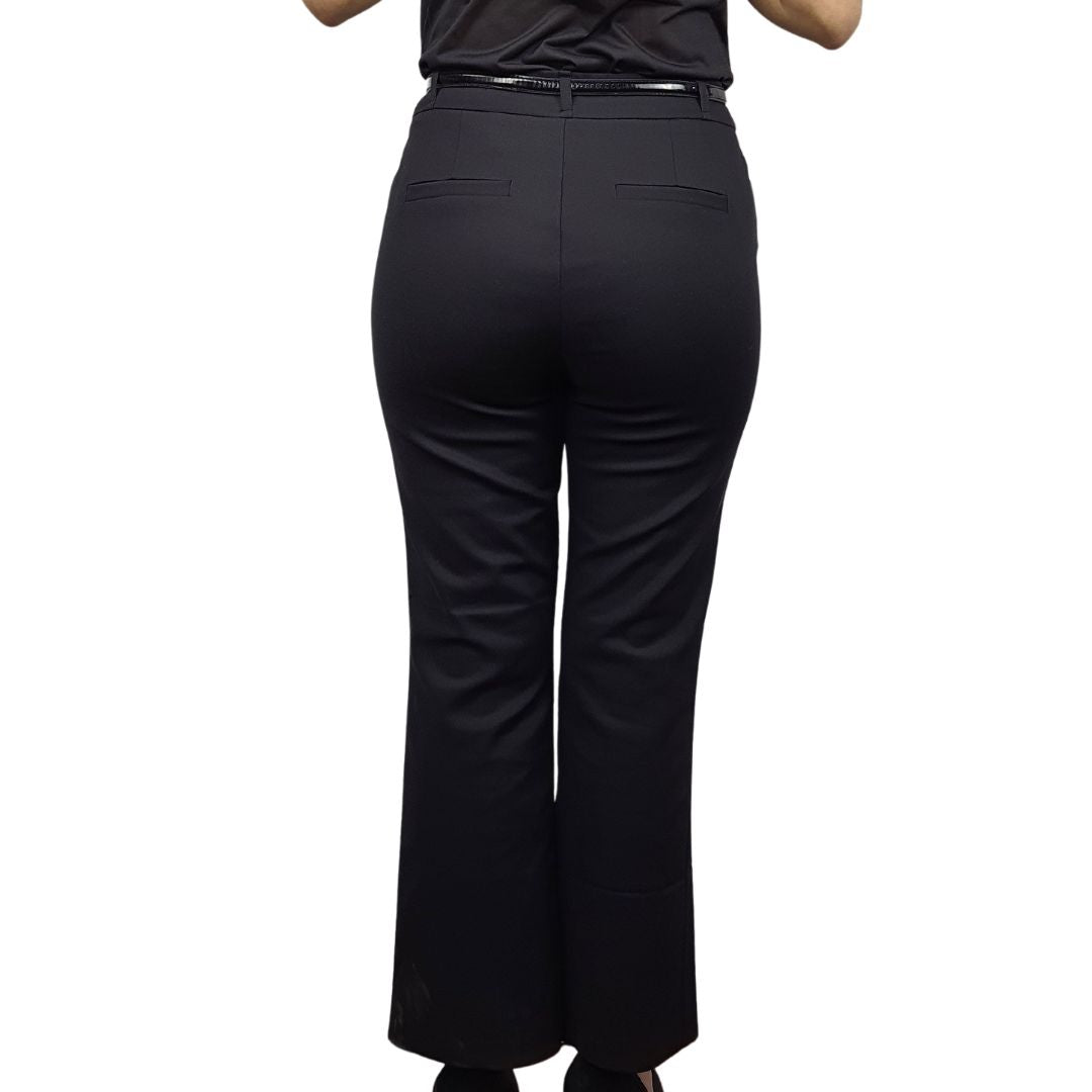 Pantalon Vero Moda Negro Style DOMA 9/10 SB PANTS(CR)