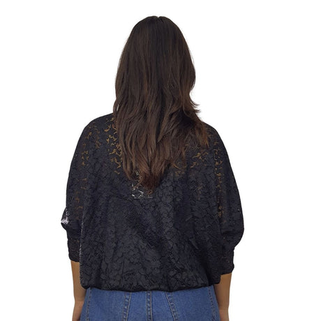 Blusa Vero Moda Negro Style JUNIPE 3/4 SHIRT SET(RN)