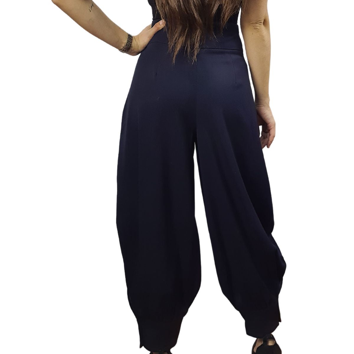 Pantalon Vero Moda Negro Style ALEX 9/10 LOOSE PANTS(VMC-FL)