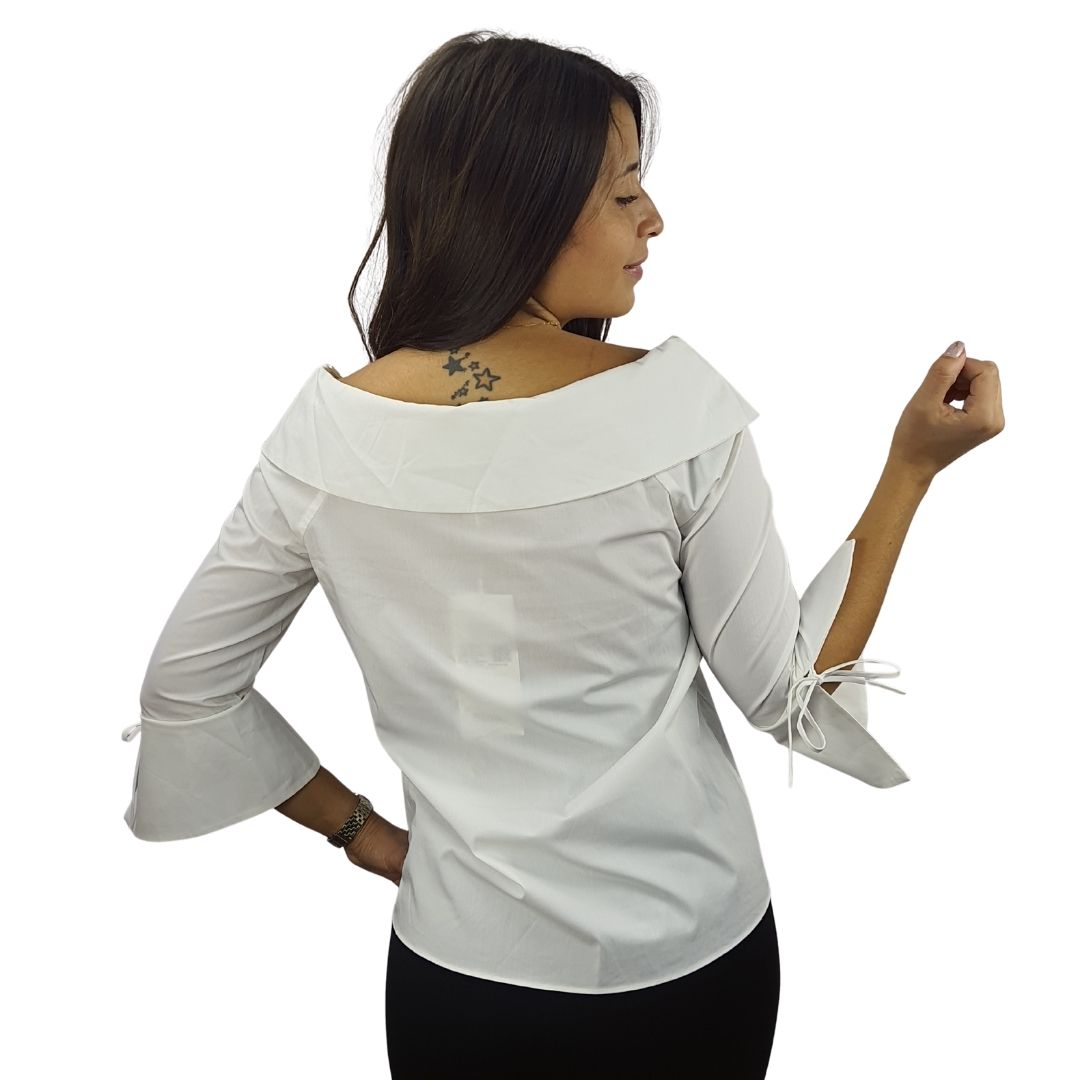 Blusa Vero Moda Blanco Style DAGMAR LOVE 3/4 SHIRT(VMC-NC)