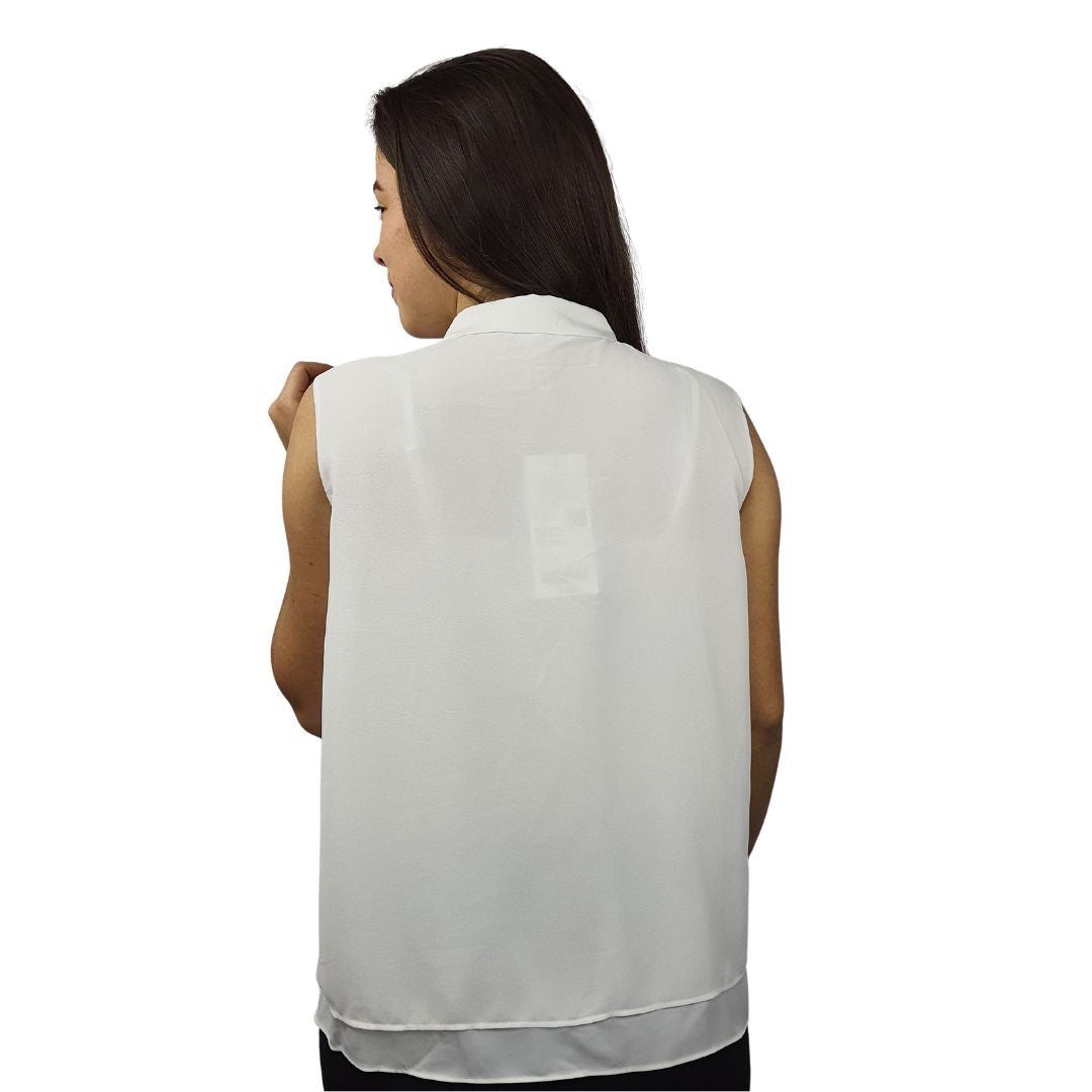 Blusa Veromoda Blanco Style CARA S/L SHIRT(VMC-TP-ET-2)