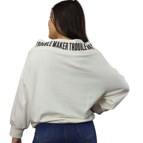 Sweater Vero Moda Blanco Style KIMBERLEY L/S SWEAT(NC)