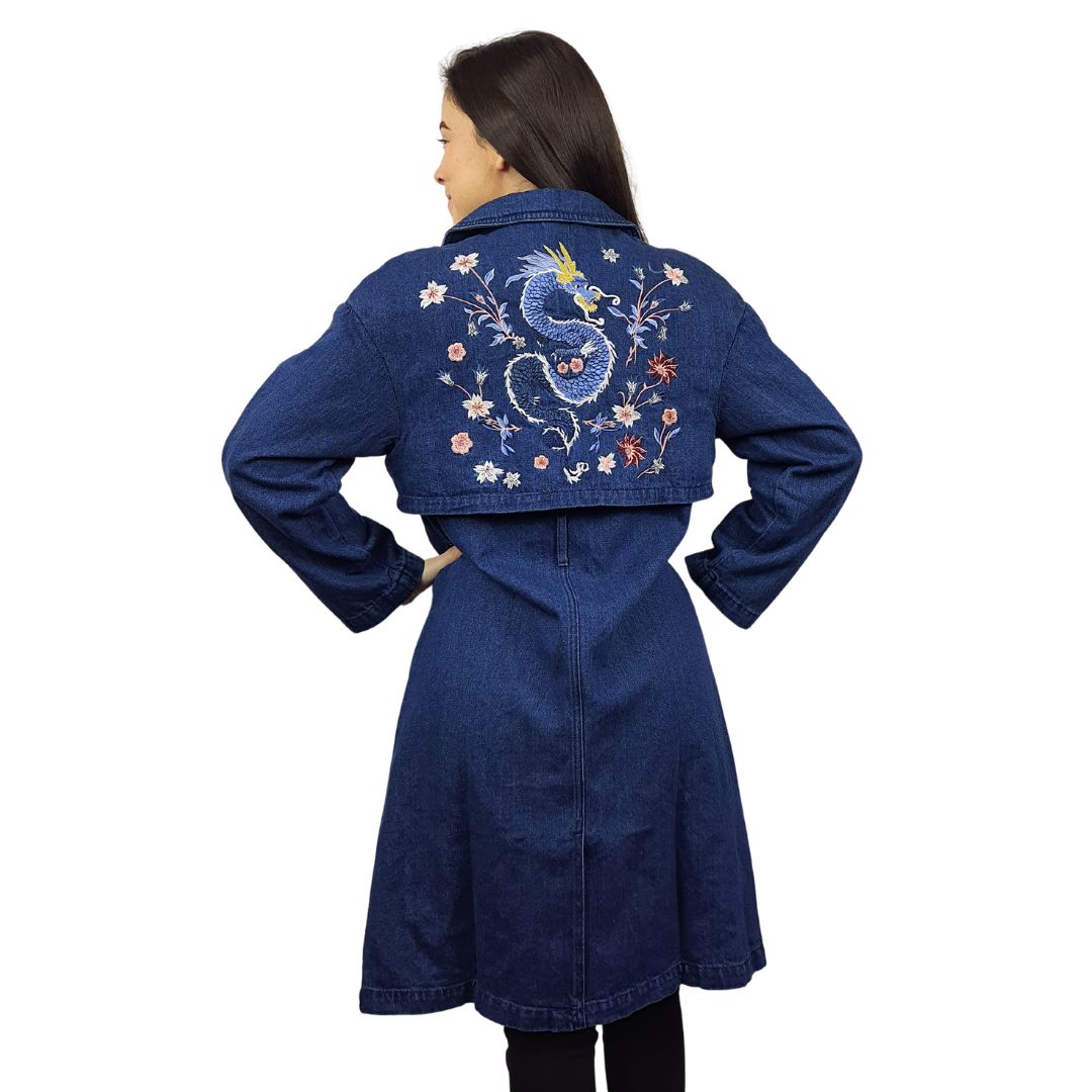 Blazer  Vero Moda Azul Style GRAPE DENIM OUTWEAR(NR)