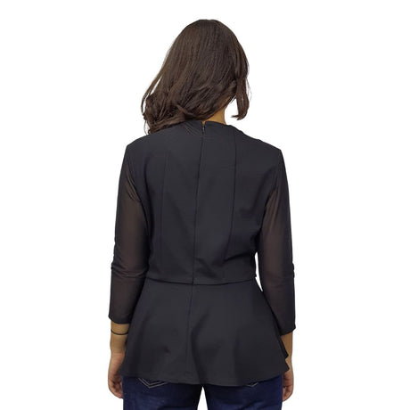 Blusa Vero Moda Negro Style RETAIL CORE 3/4 JERSEY TOP(VMC-BN)