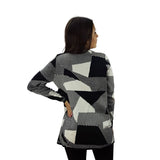 Tapado  Vero moda Negro  Style LURY SQUARE NASH L/S KNIT CARDIGAN(VMC-M