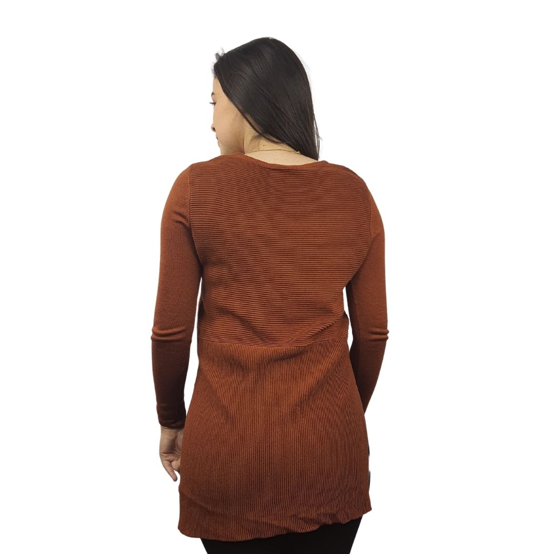 Sweater Vero Moda Marron  Style PALOMA L/S KNIT(VMC-BN-EC-2)