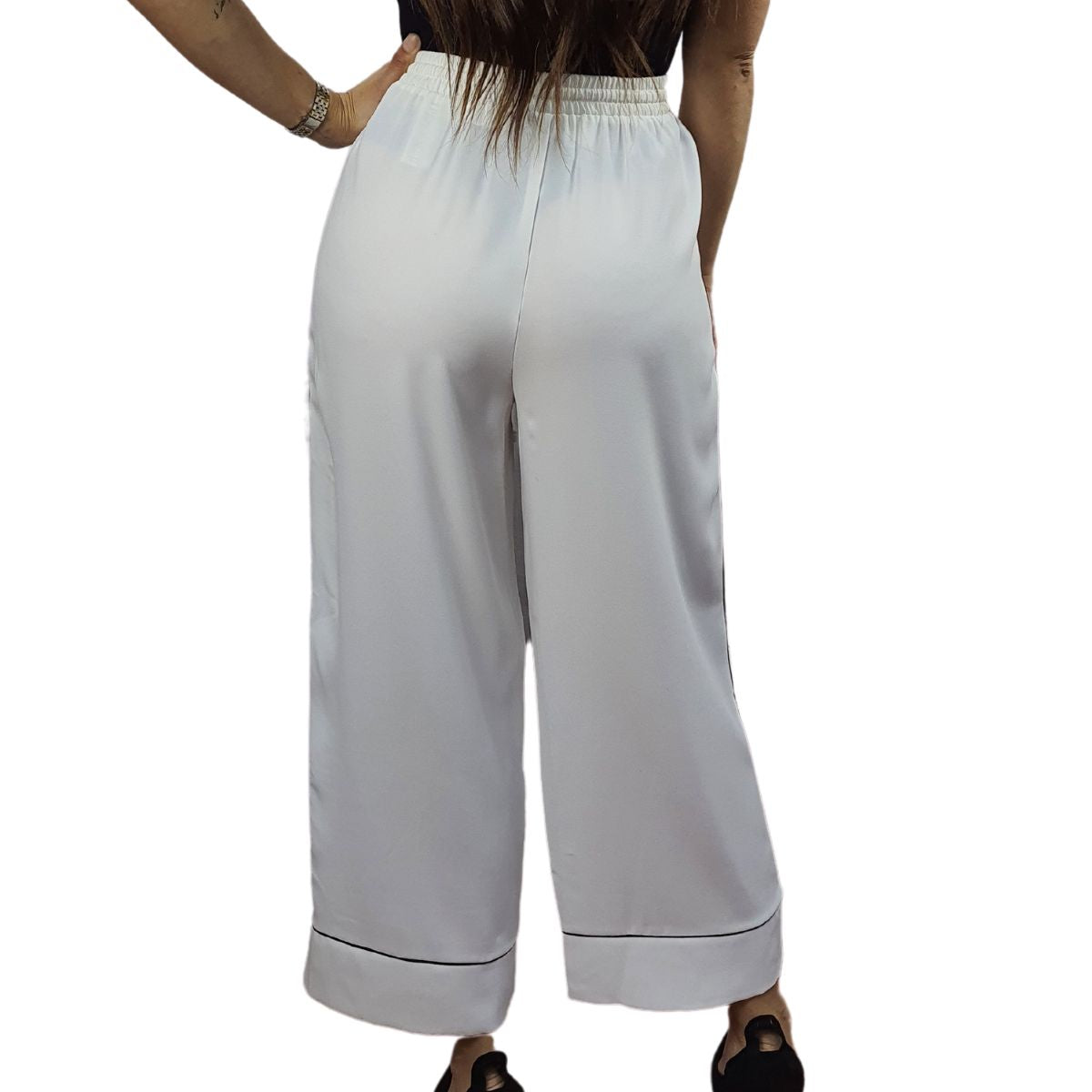 Pantalon Vero Moda Blanco Style MARRY 9/10 WIDE PANTS(NR)