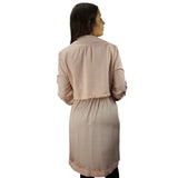 Tapado Vero moda Rosa Vieja Style CAMEL L/S COAT(DR)