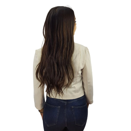 Blazer Vero moda Crema Style COMOS 3/4 BLAZER(VMC-HH)