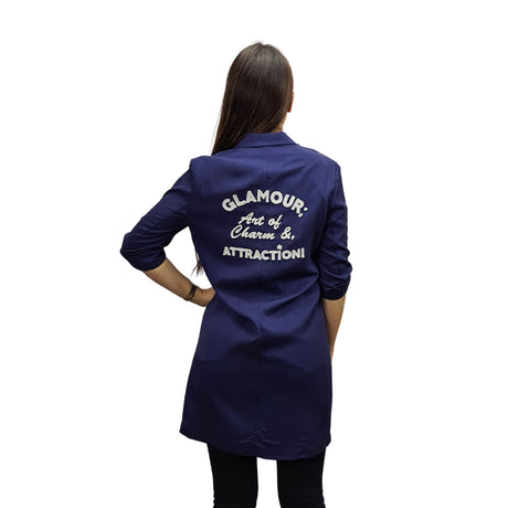Blazer Vero Moda Azul Oscuro Style SCRIPT 3/4 BLAZER(SD)
