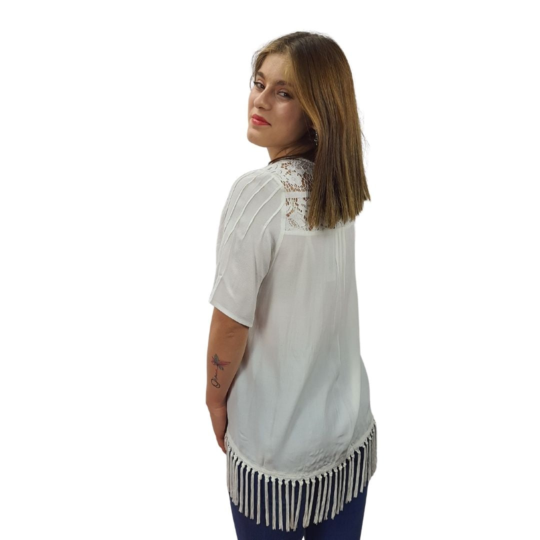 Blusa Rapsodia Atlantic Blanco