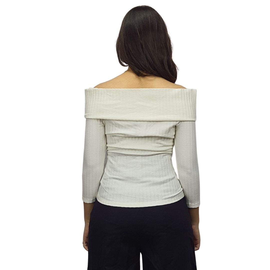 Sweater  Veromoda Blanco  Style BUDGET 3/4 TOP(PM-ET-2)