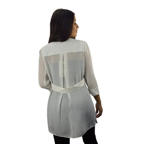 Blazer Veromoda Blanco Style PYTHON 3/4 BLAZER(VMC-MP)