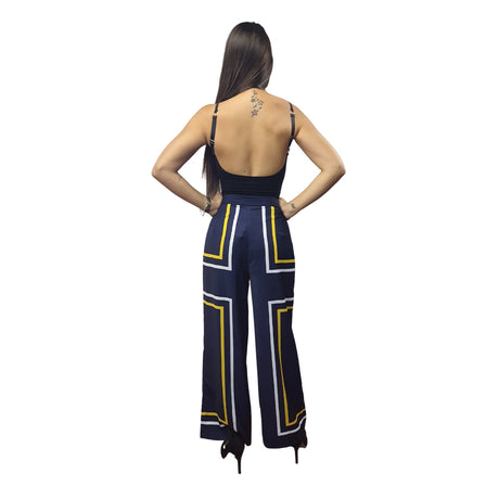 Pantalon Vero Moda Azul Style TURRET STRAIGHT PANTS(FL)
