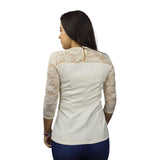 Blusa Vero Moda Beige Style MELON 3/4 JERSEY TOP(VMC-BN-ET-2)