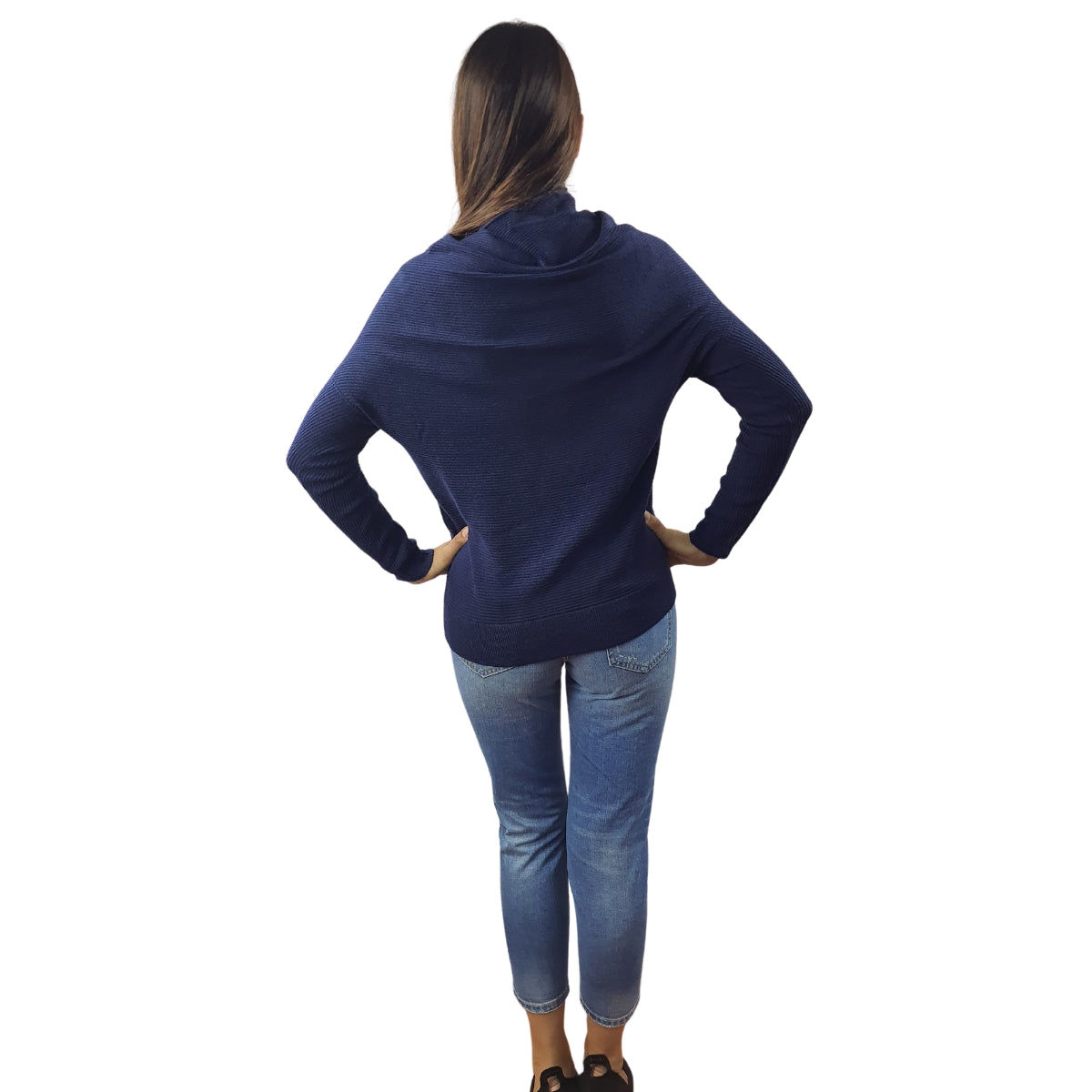 Sweater Vero Moda Azul Oscuro Style BUBLES L/S KNIT(NL)