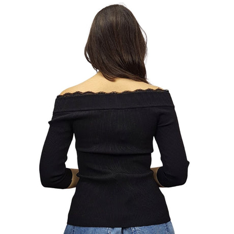 Blusa Vero moda Negro Style SHARIN 3/4 KNIT(EL)