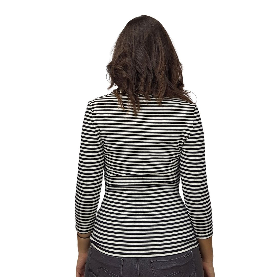 Blusa Veromoda Blanco Style YENG 3/4 TOP(SD)
