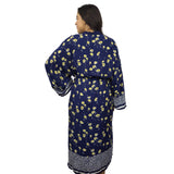 Bata de Pijama Vero Moda Azul Oscuro Style LUKA 9/10 ROBE(HOMEWEAR)