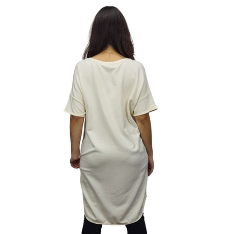Bluson  Vero Moda Blanco  Style HIDE CANNA S/S LONG TOP(CR)