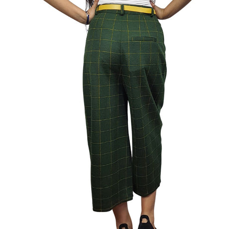 Pantalón Vero Moda Verde Style ALINA CULOTTE 7/8 PANTS(PM)