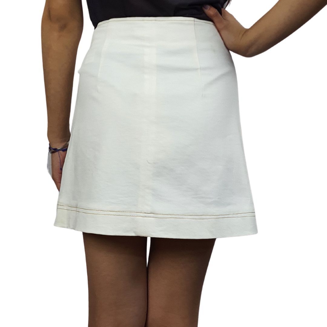 Falda Vero Moda Blanco Style MOUSSE HW DENIM SKIRT(NN)