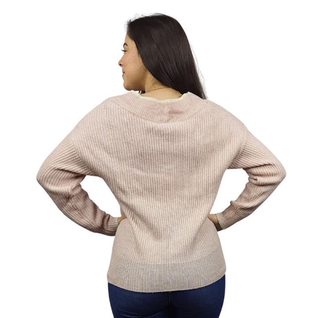 Sweater Vero Moda Rosado Claro Style ARU GINA L/S KNIT(LL)