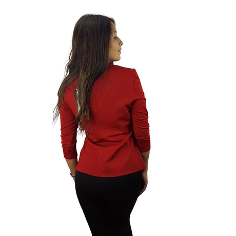 Blusa Vero moda Vino  Style ALICE 3/4 TOP(HH)