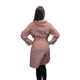 Vestido Vero Moda Rojo Style RITA L/S SHIRT DRESS(SL)