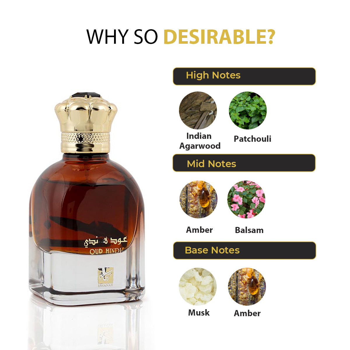 Nusuk Oud Hindi EDP 90 ml Unisex