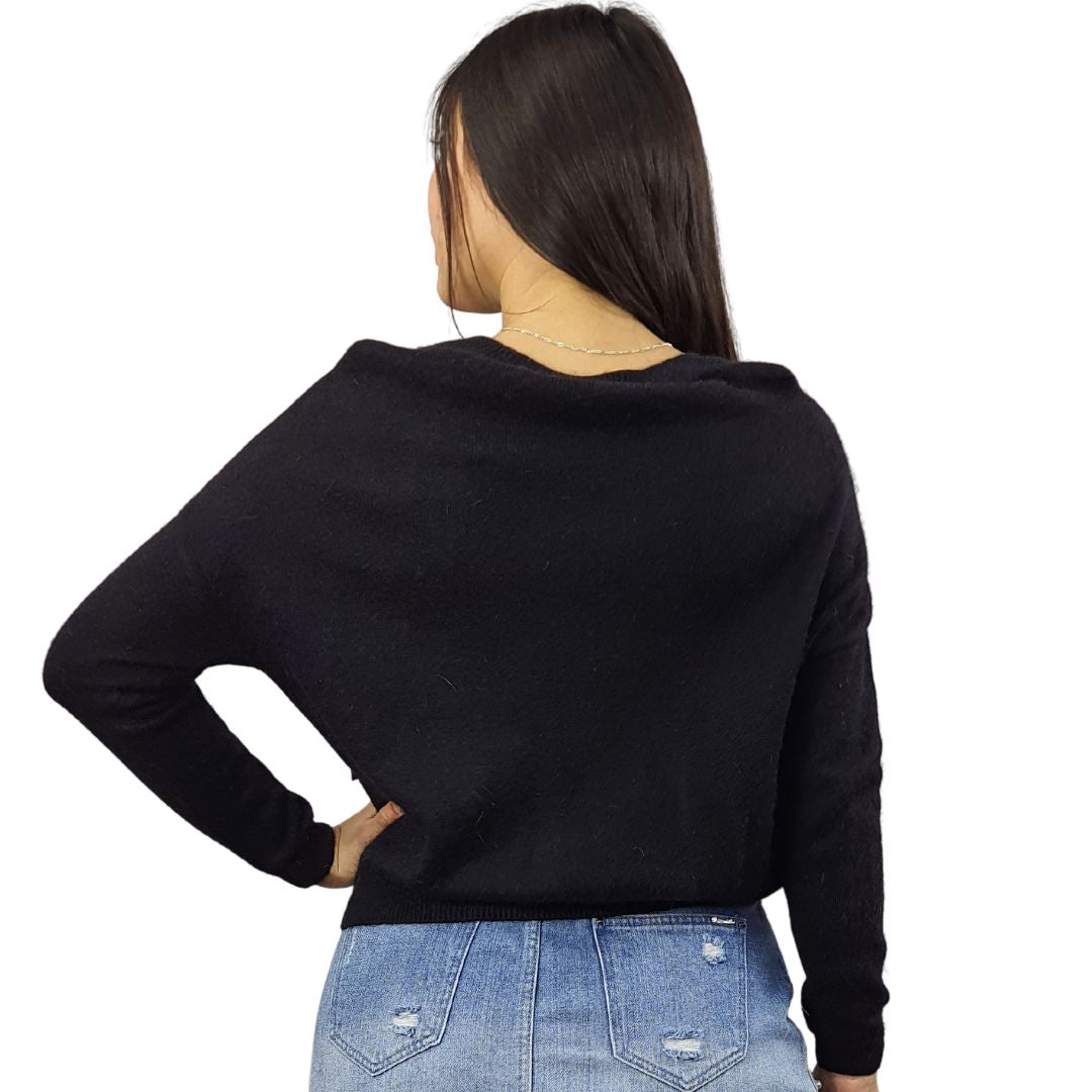Sweater Vero Moda Negro  Style CASSIE L/S KNIT(VMC-BN-CT-3)