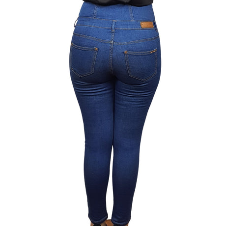 Jeans Vero Moda Azul Style FOLK 9/10 HW X-SLIM JEANS(CR)