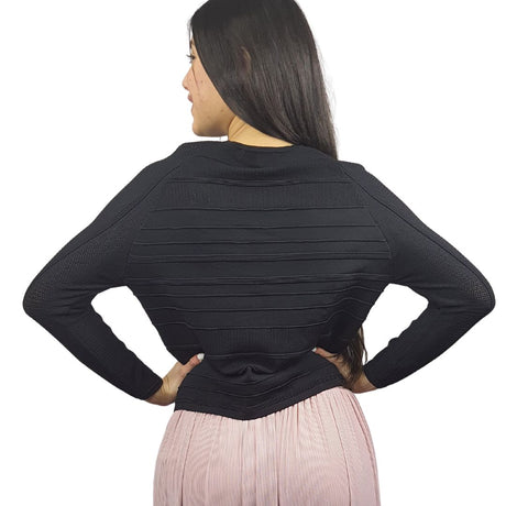 Blusa Vero Moda Negro Style KNIGHT L/S KNIT(UM)
